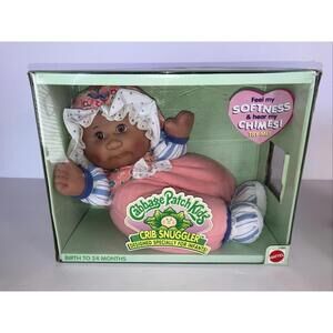 Vintage 1995 Cabbage Patch Kids Crib Snuggler Mattel NEW in Box
